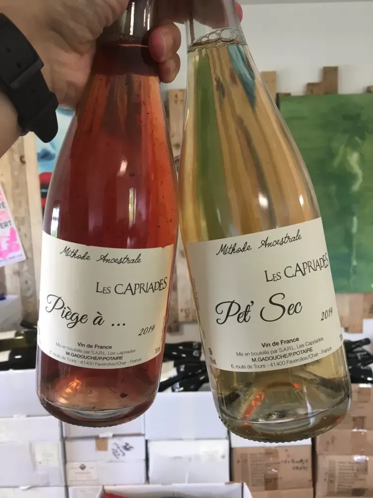 Vente de vins pet nat à Saint-Pierre